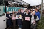 Protest against day centre closures for the elderly
